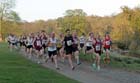 Start of the Les Allcorn Memorial 10k, Alnwick.